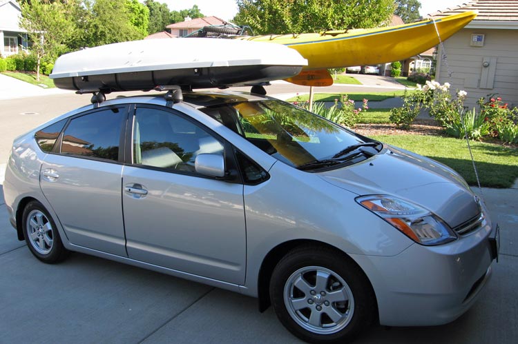 Prius kayak roof rack hot sale