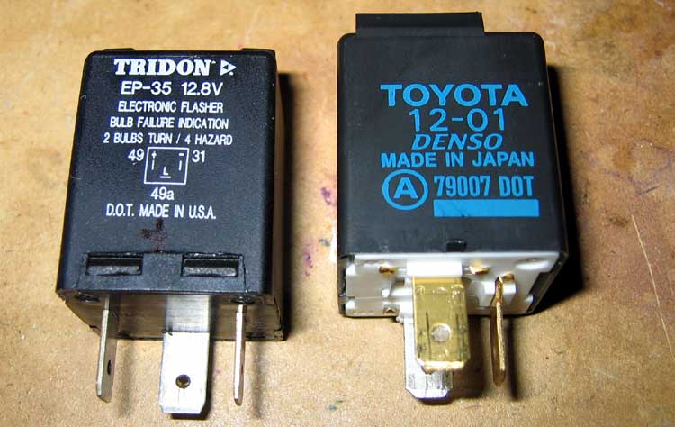 Toyota flasher unit